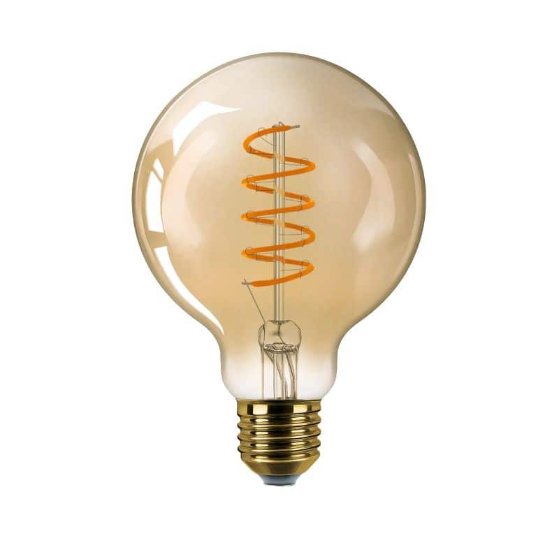 ampoule jaune à filament 