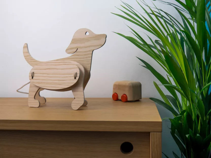 lampe chien bureau